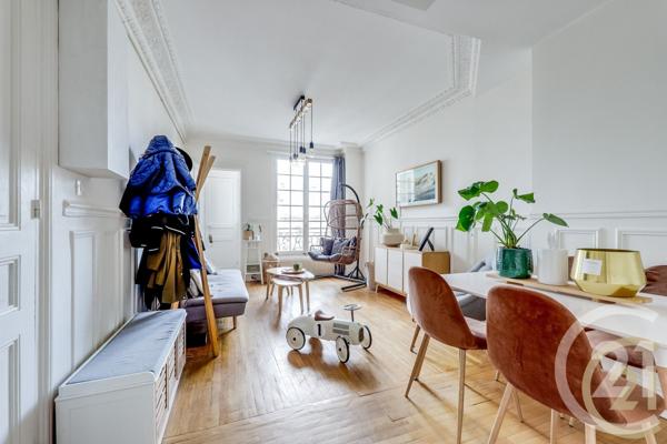 Appartement F3 à vendre  3 pièces - 48 m2 PARIS - 75017
