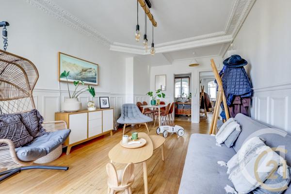 Appartement F3 à vendre  3 pièces - 48 m2 PARIS - 75017