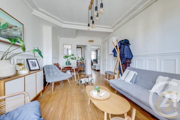 Appartement F3 à vendre  3 pièces - 48 m2 PARIS - 75017
