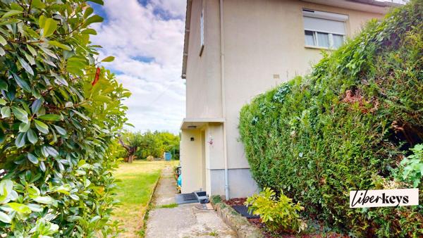 Bernes sur Oise - Maison 3 chambres - Sous-sol total - Jardin 468 m²
