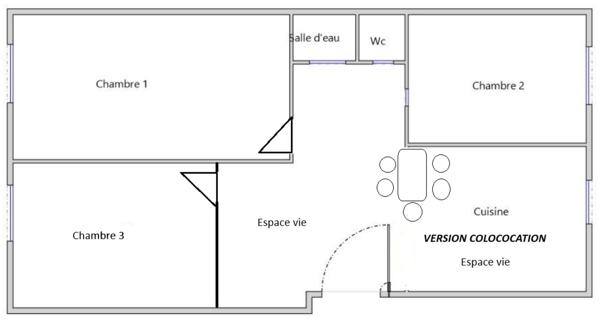 Appartement à vendre 4 pièces LYON 7EME ARRONDISSEMENT (69) Prix 237000€