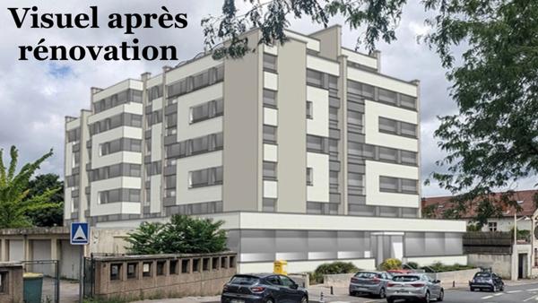 T3 rénové - 5ème étage avec ascenseur - Parking double - Rénovation énergétique