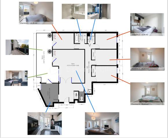 Appartement de 100,16 m²