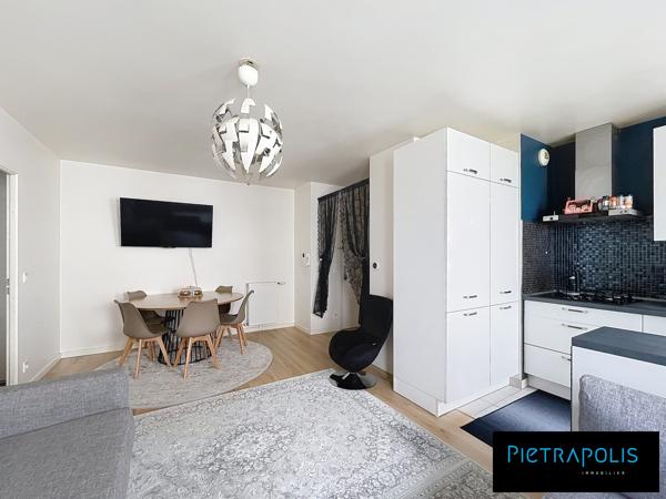 T3 de 64,49 m2 quartier PARIS CAMPAGNE- immeuble de 2015- Place de parking