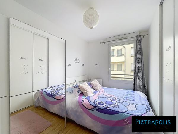 T3 de 64,49 m2 quartier PARIS CAMPAGNE- immeuble de 2015- Place de parking
