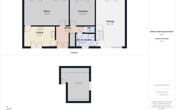 Maison à vendre    3 pièces •  Bernay