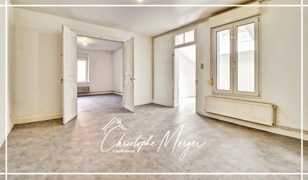 Appartement à vendre 3 chambres 94m² à Sarrebourg (57) sans travaux, centre ville, avec garage