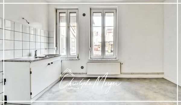 Appartement à vendre 3 chambres 94m² à Sarrebourg (57) sans travaux, centre ville, avec garage