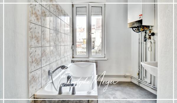 Appartement à vendre 3 chambres 94m² à Sarrebourg (57) sans travaux, centre ville, avec garage