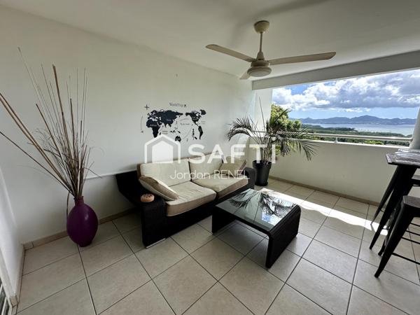 PROXIMITE LA GALLERIA & CHU T3 D'EXCEPTION 88M2 VUE MER