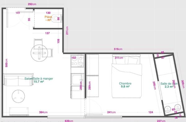 Coeur de ville place saint Roch