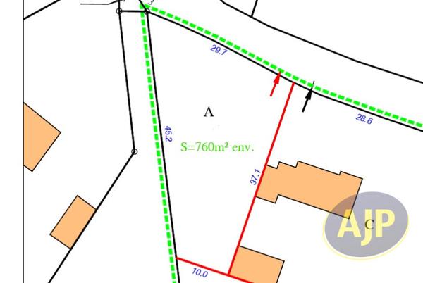 Vente terrain Froidfond : 60 000 € - AJP Immobilier Challans