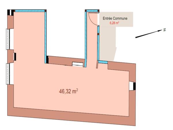 Saint-Priest / Manissieux - T2 en plateau
