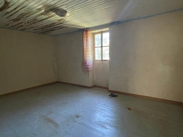 Maison individuelle en pierre + bâtiment fermé sur 4800 m2