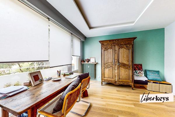 Appartement 5 pièces, Dernier étage avec balcon attique, Garage, Caen Jardin des plantes