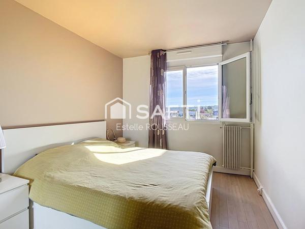 T3 lumineux avec balcon vue dégagée au calme
