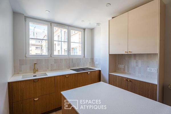 Appartement rénové par architecte à quelques pas du port de Caen
