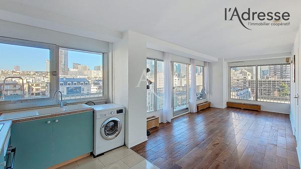 PUTEAUX/CENTRE 2 pièces de 47 m² avec balcon 13m², parking et cave