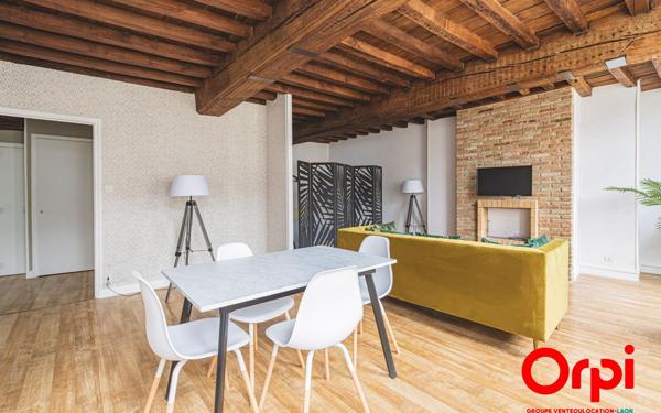 Appartement à vendre    2 pièces • 53 m2 Laon