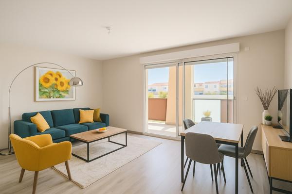 Appartement T1 à vendre à La Duranne Haute, Aix-en-Provence - Investissement idéal
