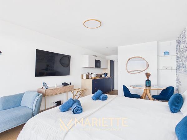 "FLOT BLEU", Studio sables blancs avec vue mer et panorama exceptionnel , Concarneau