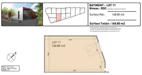 LOCAL D'ACTIVITE, LOT N° 11