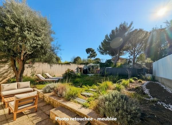 A VENDRE EN EXCLUSIVITÉ Maison T4/5 de 109 m² avec jardin secteur La Pounhce 13190 Allauch