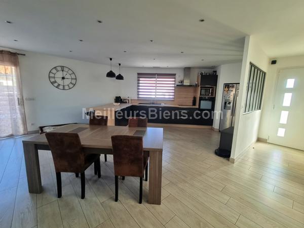 Villa 116m2 de type 4 en 3 faces