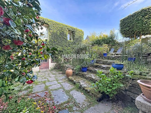 Maison de charme à vendre à Saint Malo, 3 chambres, jardin ensoleillé sans vis à vis