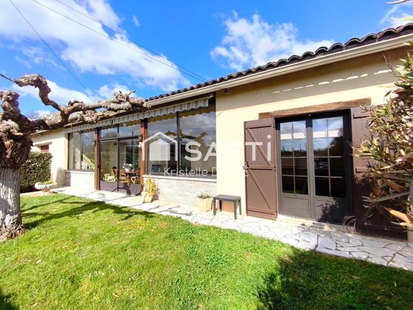 Maison de charme de plain pied - 181 m² - Secteur Montauban Sud ( accès rocade rapide )