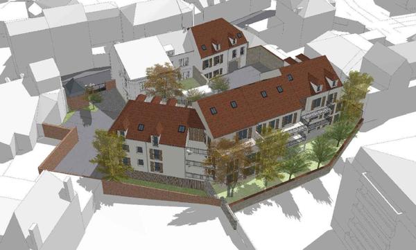 Compiègne, appartement avec jardin à deux pas du centre ville