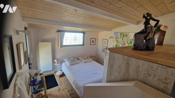 PORNIC, proche gare, vente d'une maison rénovée avec réserve de droit d'usage et d'habitation