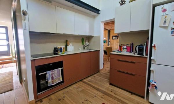 PORNIC, proche gare, vente d'une maison rénovée avec réserve de droit d'usage et d'habitation