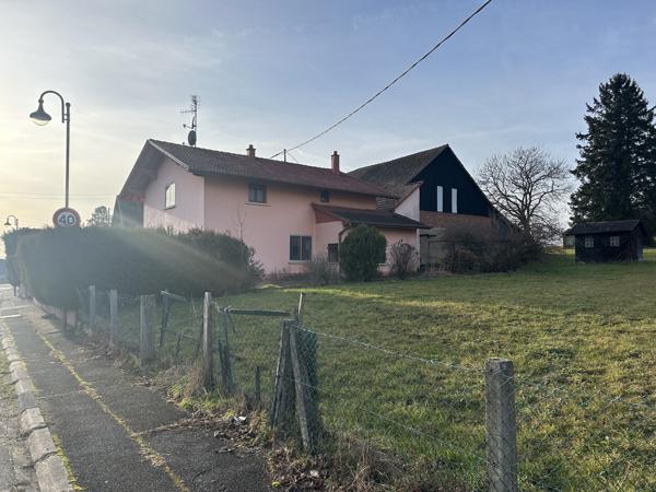 Gildwiller, maison avec dépendance sur un terrain de 48 ares