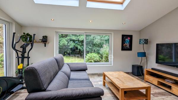 Dpt Finistère (29), à vendre à LE FAOU maison en pierre de 110 m² - 3 Chambres - Terrain de 880,00 m²