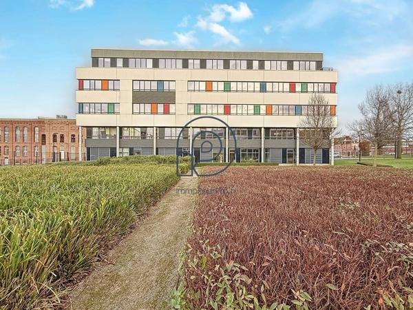 Roubaix – Parc des 7 Lieux | Bureaux 209 m² + 4 parkings | Dernier lot | À vendre
