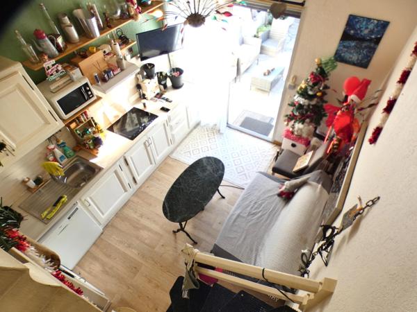 Village naturiste. Maison 2 pièces mezzanine