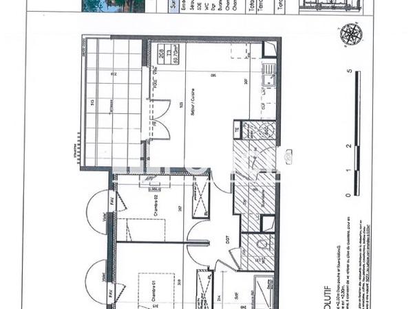 Location Appartement 3 pièces 59.7 m² - ILOT G3A2 Monteux 84170
