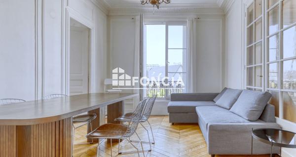 À vendre Appartement 3 pièces 63.01 m² - Paris 75016