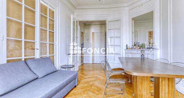 À vendre Appartement 3 pièces 63.01 m² - Paris 75016