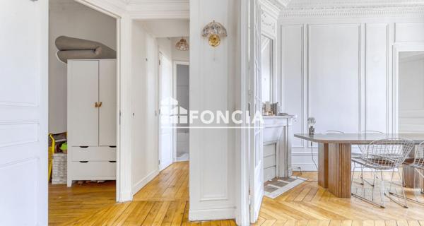 À vendre Appartement 3 pièces 63.01 m² - Paris 75016