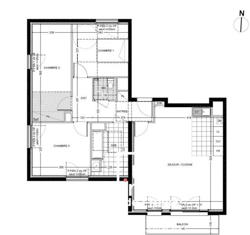 Appartement à vendre à Rosny-sous-Bois (93110)