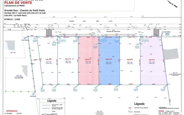 Terrain à vendre    Les Petites-Loges