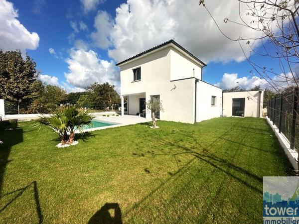 PLAISANCE DU TOUCH MAISON CONTEMPORAINE 122 m² AVEC GARAGE ET PISCINE