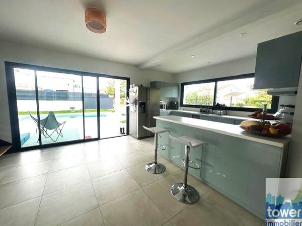 PLAISANCE DU TOUCH MAISON CONTEMPORAINE 122 m² AVEC GARAGE ET PISCINE