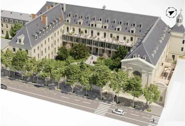 appartement T5 entièrement réhabilité à vendre PARIS 14e, surface hab 145.84 m2 + jardin d'hiver 62.52 m2