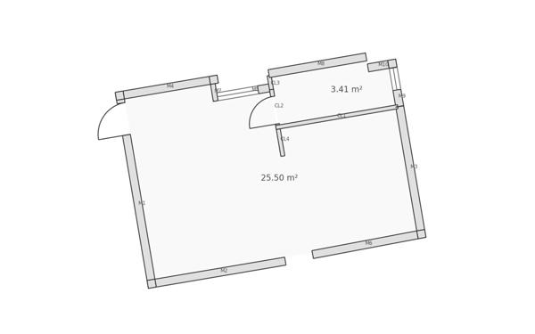 Appartement à vendre    1 pièce • 21,14 m2 Mitry-Mory