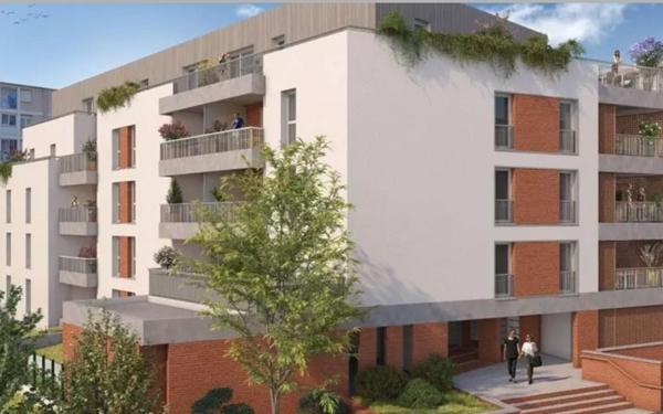 Appartement à vendre    3 pièces • 61,28 m2 Toulouse