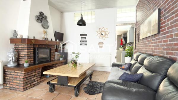 Tourcoing Croix Rouge - Maison 3 ch. + extérieur