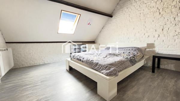 Tourcoing Croix Rouge - Maison 3 ch. + extérieur